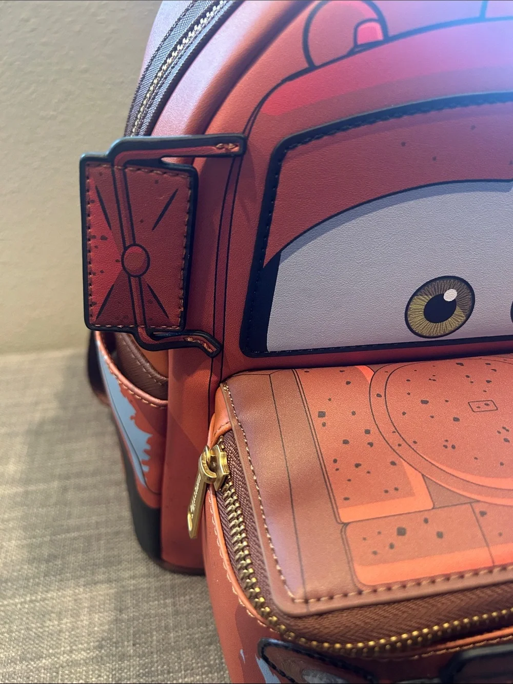 RARE light up Mater Loungefly Backpack